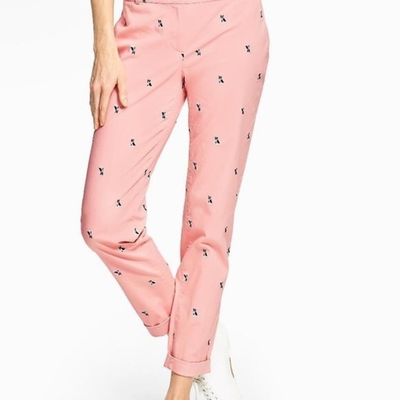 Talbots Pants - TAlBOTS  weekend chinos embroidered  size 2